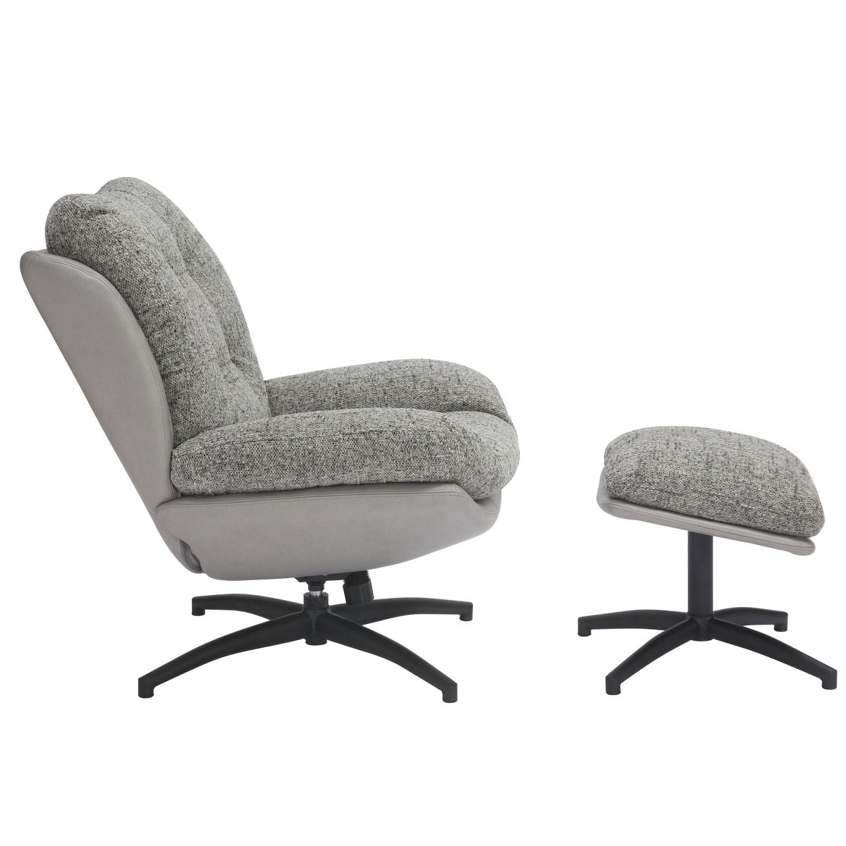 Shankar- Deven Swivel Chair & Stool