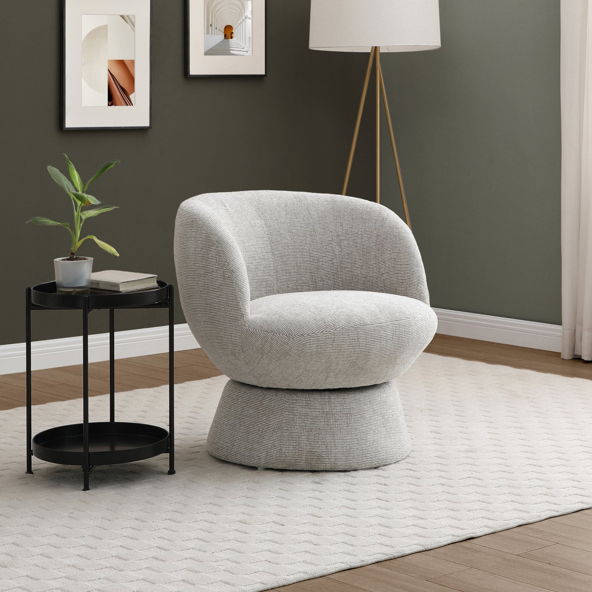 Kyoto Futons - Tulip Swivel Chair