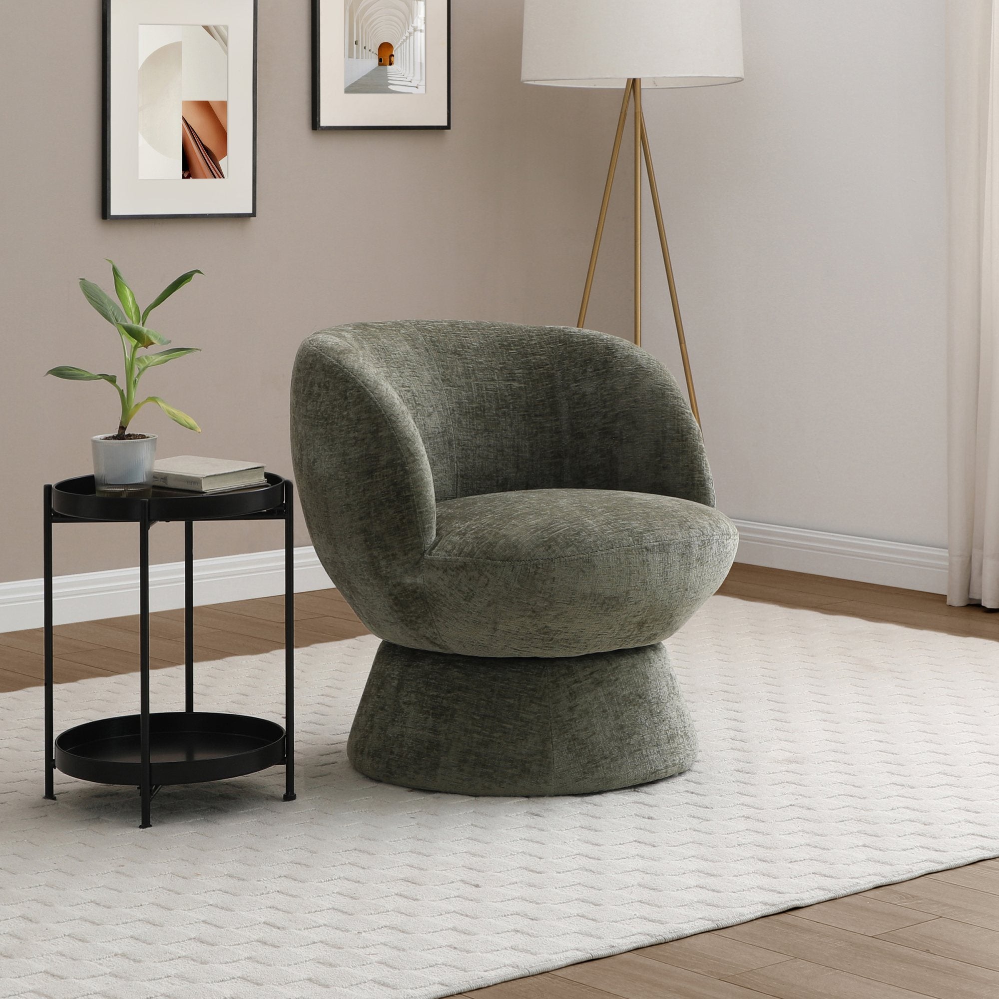 Kyoto Futons - Tulip Swivel Chair